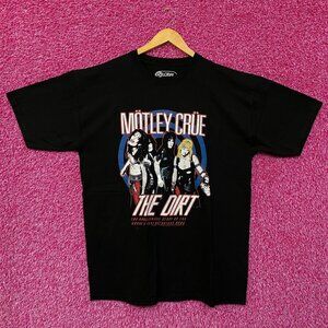 Motley Crue The Dirt Biopic Movie Promo Heavy Metal Tee XL